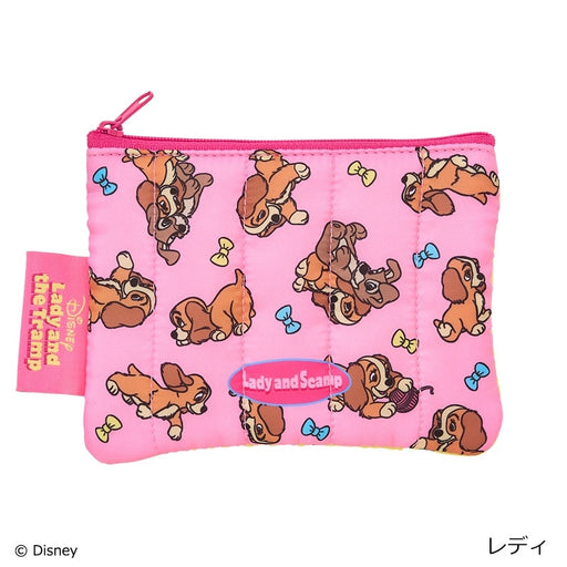Japan Exclusive - 2026 Disney "Just Pink it!" Collection x Lady & the Tramp Flat Pouch (Release Date: Mar 25, 2026)