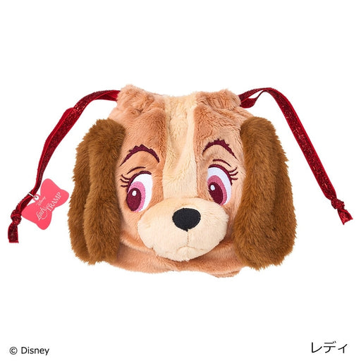 Japan Exclusive - 2026 Disney "Just Pink it!" Collection x Fluffy Lady Face Drawstring Bag (Release Date: Mar 25, 2026)