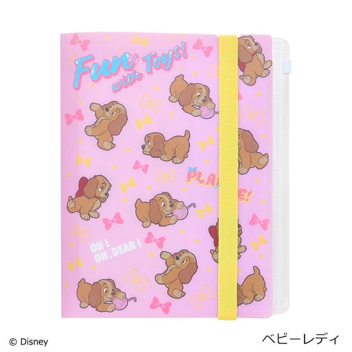 Japan Exclusive - 2026 Disney "Just Pink it!" Collection x Baby Lady Clear File with Band (A5 size) (Release Date: Mar 25, 2026)