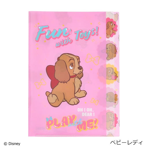 Japan Exclusive - 2026 Disney "Just Pink it!" Collection x Baby Lady Die-Cut Clear File 5-Pack (Release Date: Mar 25, 2026)