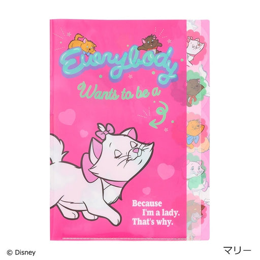Japan Exclusive - 2026 Disney "Just Pink it!" Collection x The Aristocats Die-Cut Clear File 5-Pack (Release Date: Mar 25, 2026)