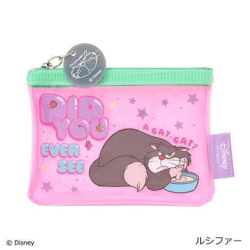 Japan Exclusive - 2026 Disney "Just Pink it!" Collection x Cinderella LuciferMini Clear Pouch (Release Date: Mar 25, 2026)