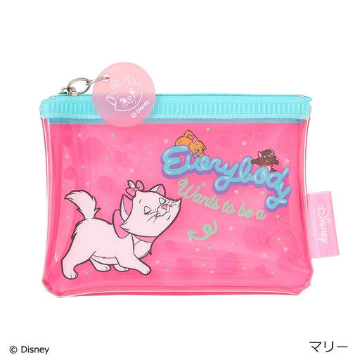 Japan Exclusive - 2026 Disney "Just Pink it!" Collection x Marie Mini Clear Pouch (Release Date: Mar 25, 2026)