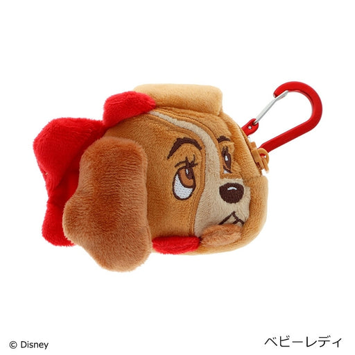 Japan Exclusive - 2026 Disney "Just Pink it!" Collection x Baby Lady Fluffy Mini Pouch with Carabiner  (Release Date: Mar 25, 2026)