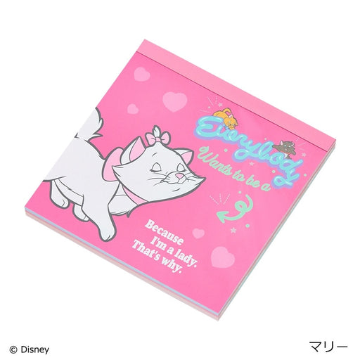 Japan Exclusive - 2026 Disney "Just Pink it!" Collection x The Aristocats Square Memo (Release Date: Mar 25, 2026)