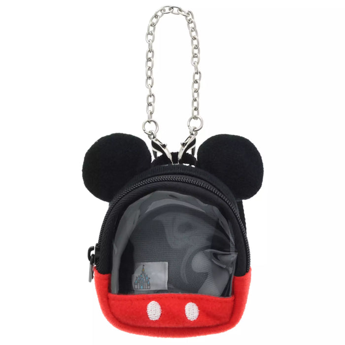 TDR - Mickey Mouse with Ear Backpack Shaped Bag Charm with Clear Window