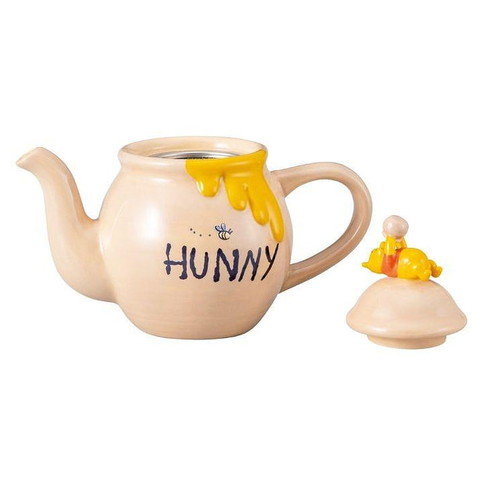 Japan Exclusive - 2026 Winnie the Pooh & Honey Pot Tea Pot with Tea Infuser 550 ml