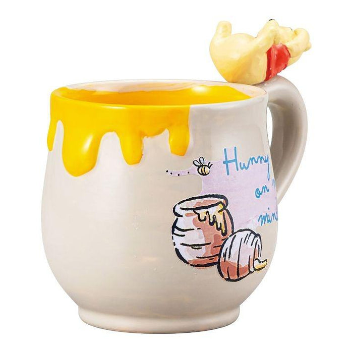Japan Exclusive - 2026 Rolling Winnie the Pooh Mug with Figurine 280 ml