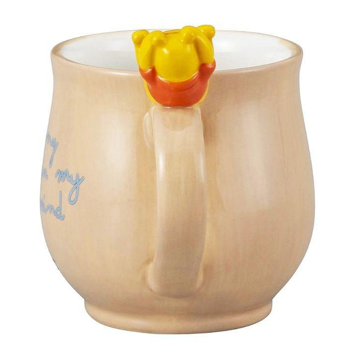Japan Exclusive - 2026 Rolling Winnie the Pooh Mug with Figurine 280 ml