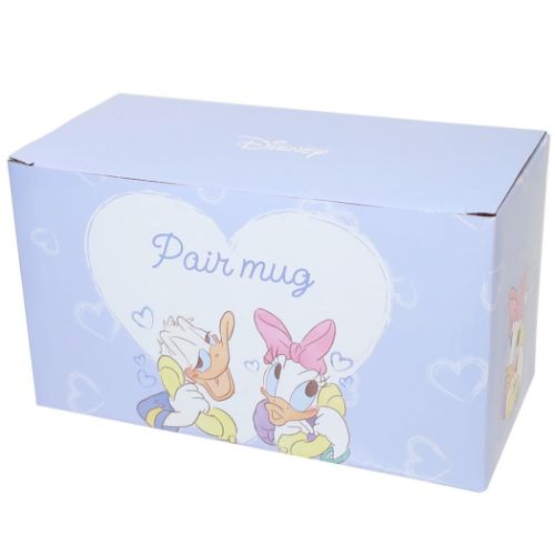 JP x RT  - Donald & Daisy Duck Pastel Colors Mugs Pair Box Set