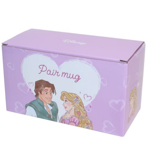 JP x RT  - Tangled Rapunzel & Flynn Rider Pastel Colors Mugs Pair Box Set