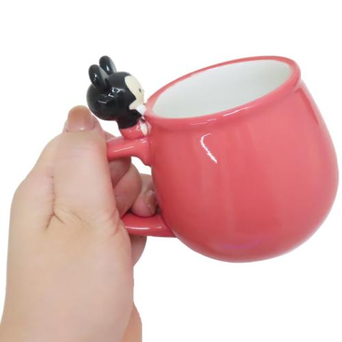 Japan Exclusive - Mickey Mouse "Yururun" Mug with Figure
