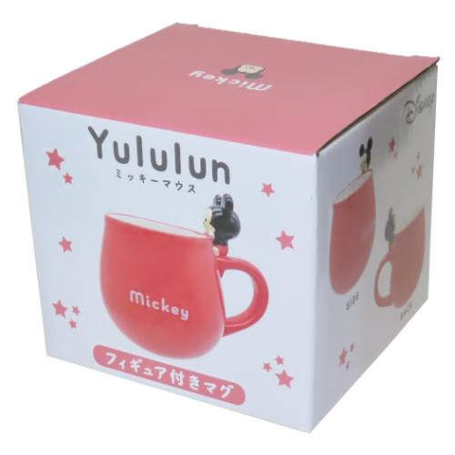 Japan Exclusive - Mickey Mouse "Yururun" Mug with Figure