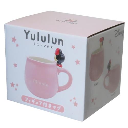 Japan Exclusive - Minnie Mouse "Yururun" Mug with Figure