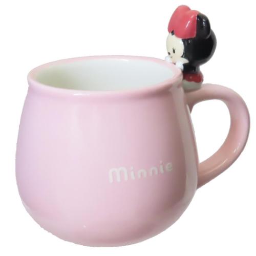 Japan Exclusive - Minnie Mouse "Yururun" Mug with Figure