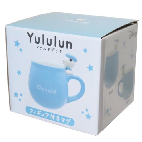 Japan Exclusive - Donald Duck "Yururun" Mug with Figure