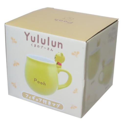 Japan Exclusive - Winnie the Pooh "Yururun" Mug with Figure