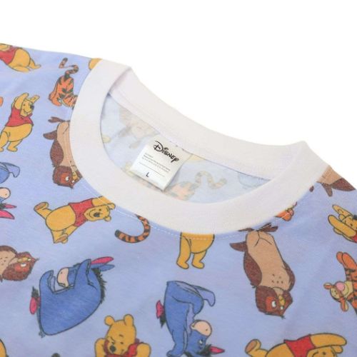 Japan Exclusive - All Over Print Winnie the Pooh & Friends T Shirt for Adults