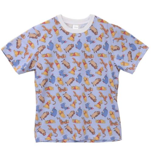 Japan Exclusive - All Over Print Winnie the Pooh & Friends T Shirt