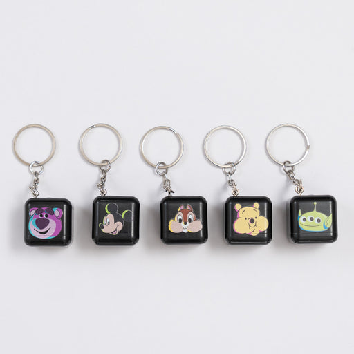Taiwan Disney Collaboration - Disney Characters Cubic Phone Stand Chain ( 5 Styles)