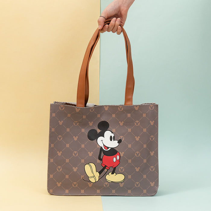 Taiwan Disney Collaboration - Disney Characters Leather Shoulder Bag ( —  USShoppingSOS