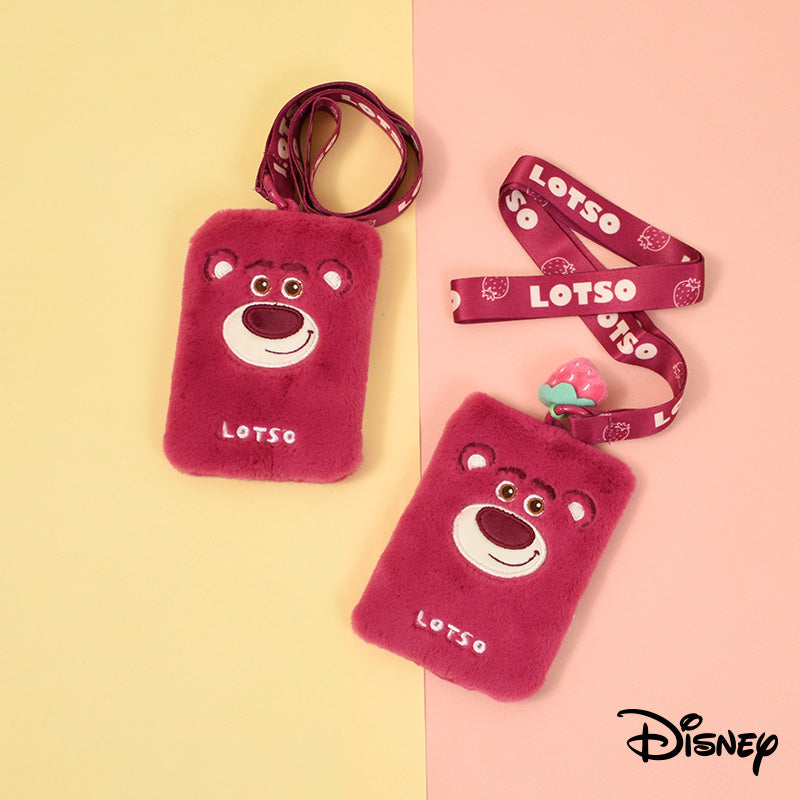 Taiwan Disney Collaboration - Lotso Plush Card Holder with a Lanyard