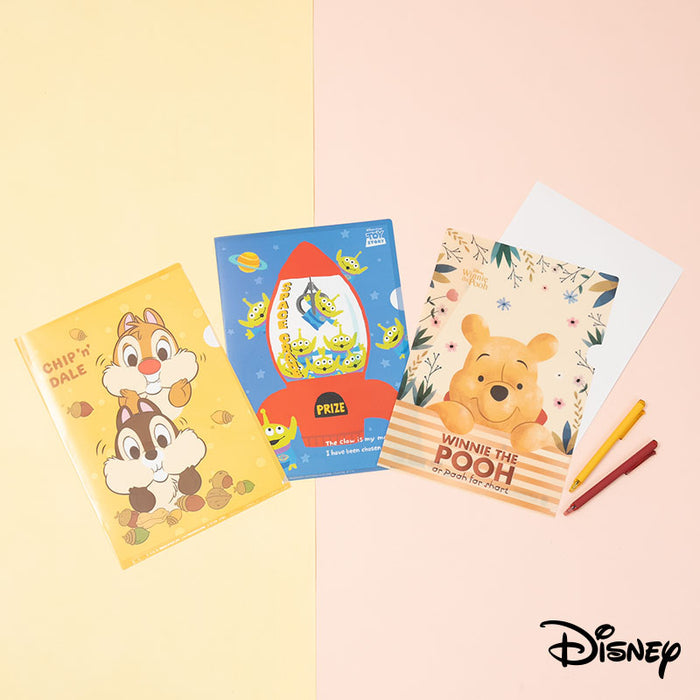 Taiwan Disney Collaboration - Disney Characters A4 File (3 Styles)
