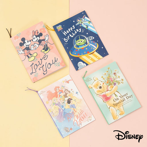 Taiwan Disney Collaboration - Disney Characters Greeting Card (4 Styles)