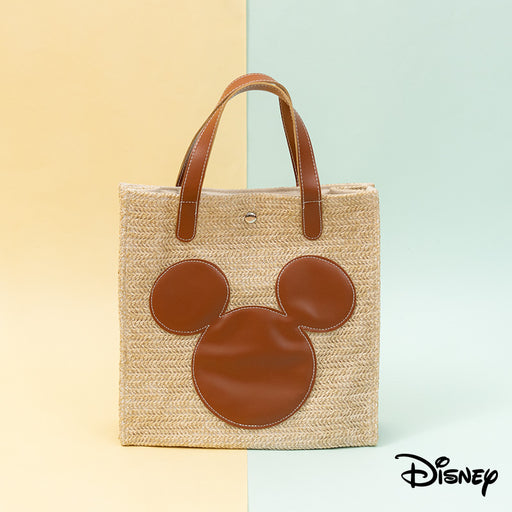 Taiwan Disney Collaboration - Mickey Straw Tote Bag