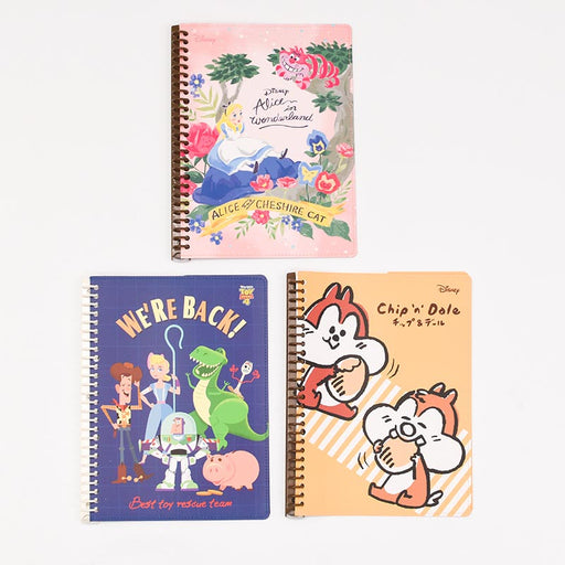 Taiwan Disney Collaboration - Disney Characters 26-hole Simple Note Holder (3 Styles)