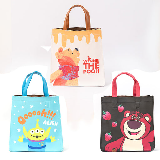 Taiwan Disney Collaboration - Disney Characters Leather Lunch Bag (3 Styles)