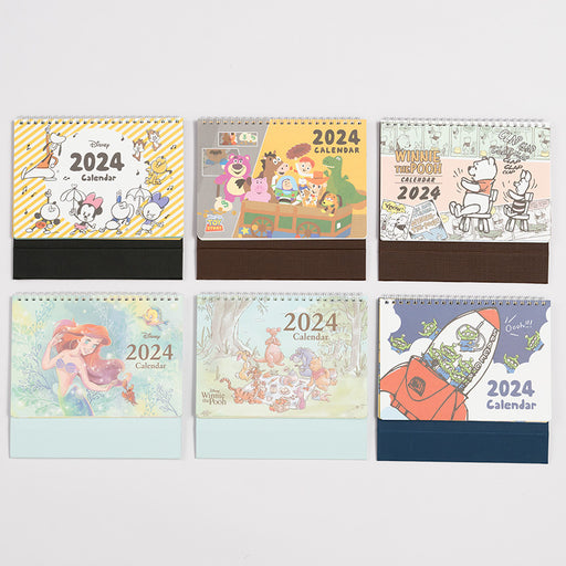 Taiwan Disney Collaboration - Disney Characters 2024 Desk Calendars (6 Styles)