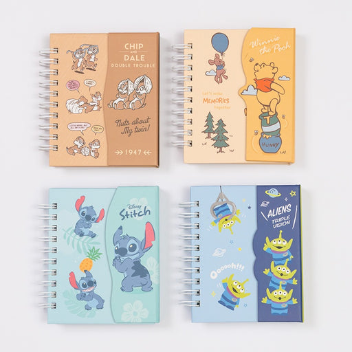 Taiwan Disney Collaboration - Disney Characters Magnetic Notebook (4 Styles)