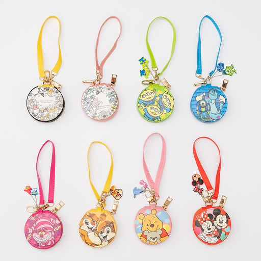 Taiwan Disney Collaboration -  Disney Characters Round Shaped AirPods Leather Case
