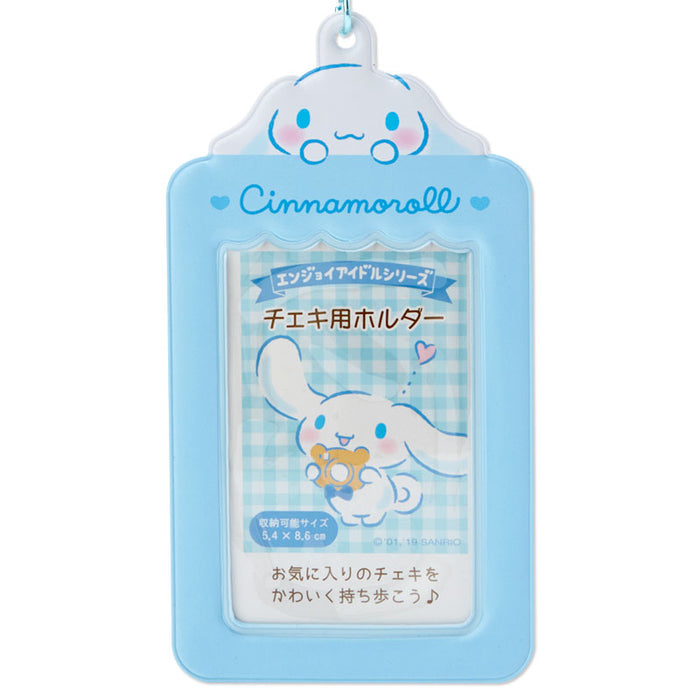 Japan Sanrio - Cinnamoroll Cheki Holder (Enjoy Idol)
