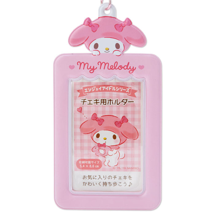 Japan Sanrio - My Melody Cheki Holder (Enjoy Idol)