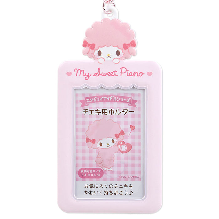 Japan Sanrio - My Sweet Piano Cheki Holder (Enjoy Idol)