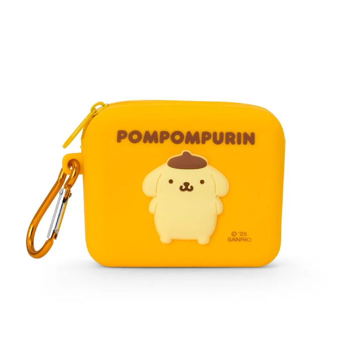 Japan Sanrio - Pompompurin Silicone Mini Pouch
