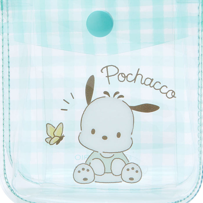 Japan Sanrio - Pochacco Mini Clear Pouch