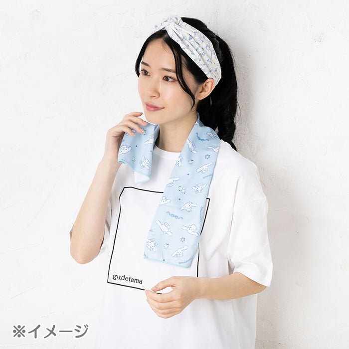 Japan Sanrio - Kuromi "Cold When Wet" Cold Muffler