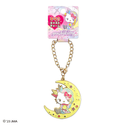 Japan Sanrio - Yoshikitty Keychain (Pastel Moon)