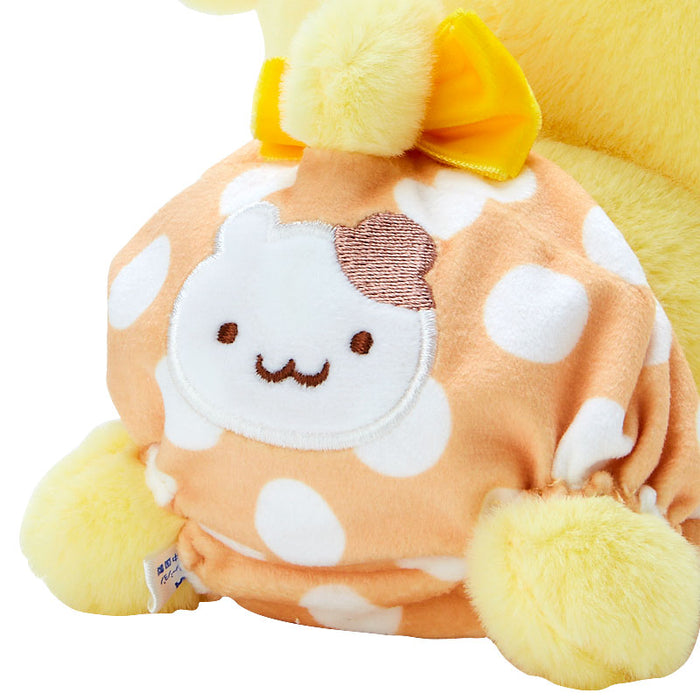 Japan Sanrio - Nakayochi Omuchu "Cute Baby" Pompompurin Plush Toy