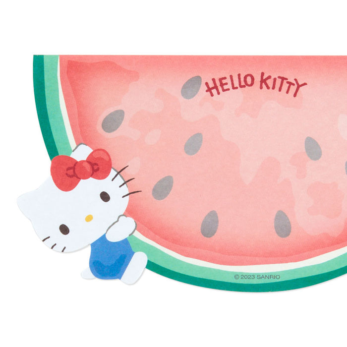Japan Sanrio - Fruit x Hello Kitty Fruit Shaped Memo