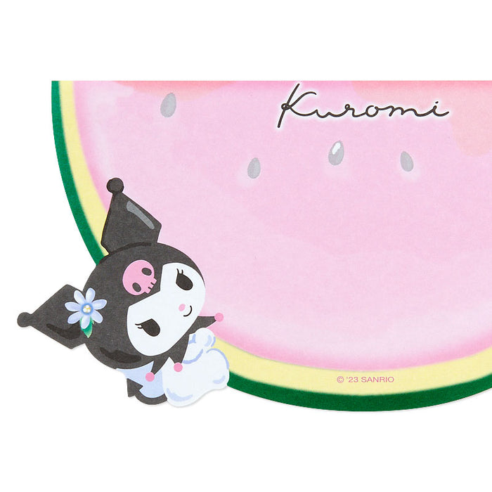 Japan Sanrio - Fruit x Kuromi Fruit Shaped Memo