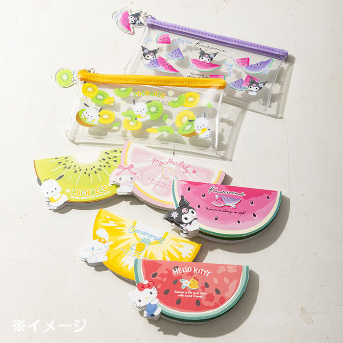 Japan Sanrio - Fruit x My Melody Clear Stationary Case
