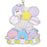 Japan Sanrio - "Balloon Dream" x Tuxedo Sam Acrylic Keychain