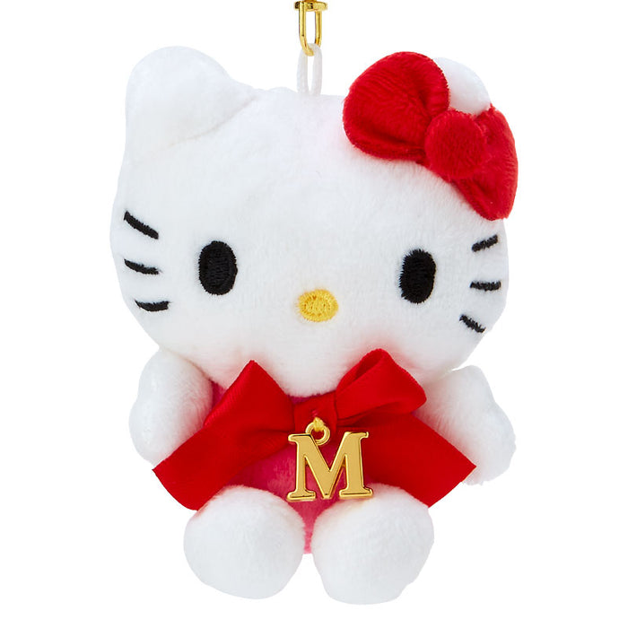 Japan Sanrio - Hello Kitty Initial "M" Plush Keychain