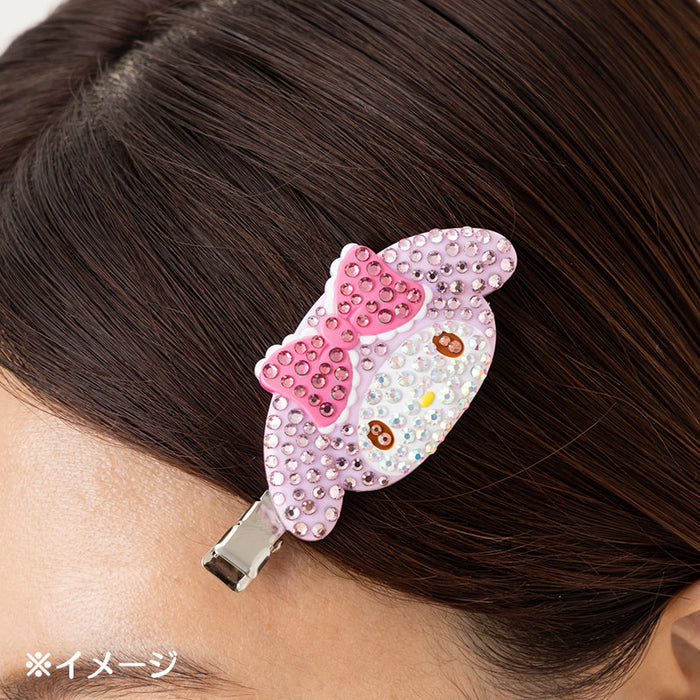 Japan Sanrio - My Melody Bangs Clip Jewel Deco