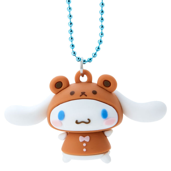 Japan Sanrio -  Cinnamoroll "dressed up as Bear" Keychain