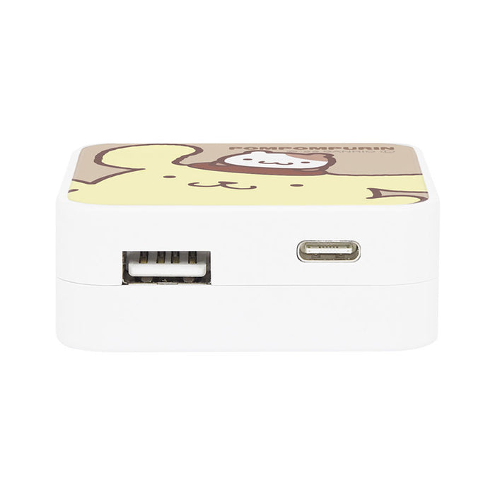 Japan Sanrio - Pompompurin USB Output AC Adapter